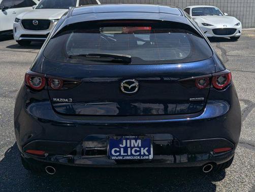 Deep Crystal Blue Mica 2022 Mazda Mazda3 FWD w/Preferred Package