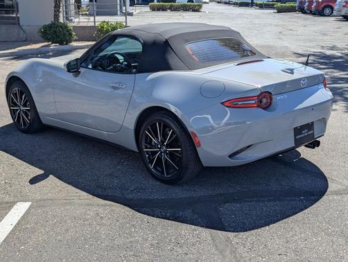 Aero Gray Metallic 2025 Mazda MX-5 Miata Grand Touring