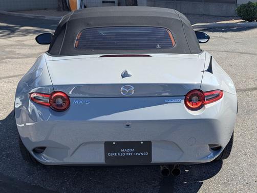 Aero Gray Metallic 2025 Mazda MX-5 Miata Grand Touring