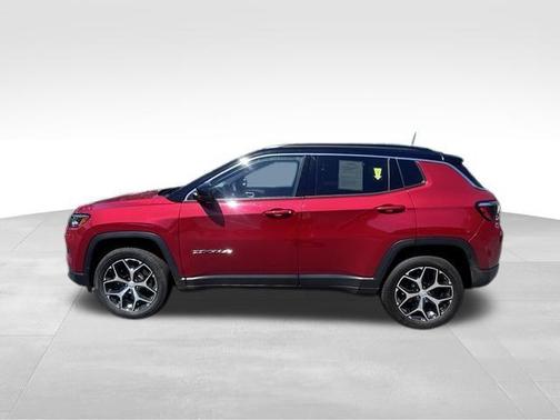 Red Hot Pearlcoat 2024 Jeep Compass Limited
