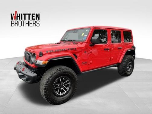 Firecracker Red Clearcoat 2025 Jeep Wrangler Rubicon