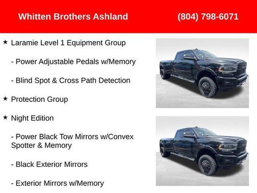 2020 RAM 3500 Laramie Crew Cab 4x4 8' Box