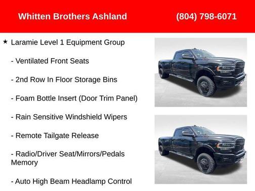 2020 RAM 3500 Laramie Crew Cab 4x4 8' Box