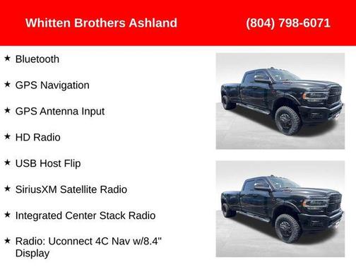 2020 RAM 3500 Laramie Crew Cab 4x4 8' Box
