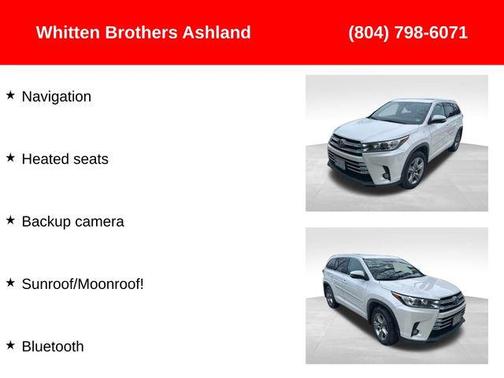 2018 Toyota Highlander Limited