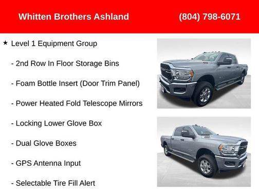 2024 RAM 2500 Big Horn Crew Cab 4x4 6'4' Box