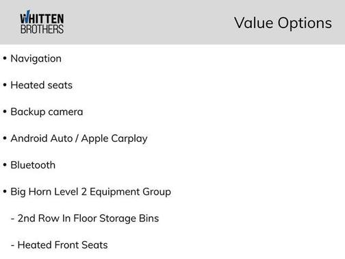 2021 RAM 1500 Big Horn/Lone Star