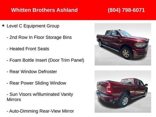 2022 RAM 2500 Big Horn Crew Cab 4x4 6'4' Box