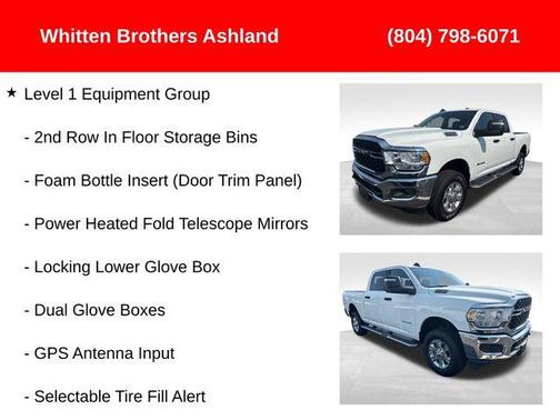 2024 RAM 2500 Big Horn Crew Cab 4x4 6'4' Box