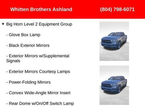 2022 RAM 1500 Big Horn/Lone Star