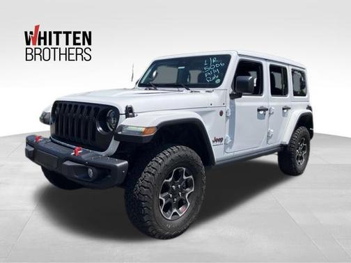 Bright White Clearcoat 2023 Jeep Wrangler Rubicon