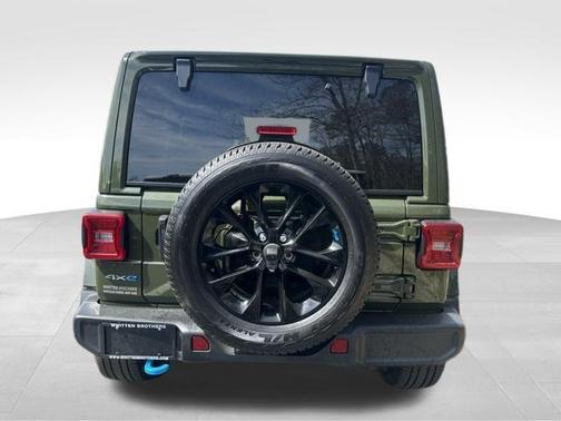 Sarge Green Clearcoat 2023 Jeep Wrangler 4xe Sahara