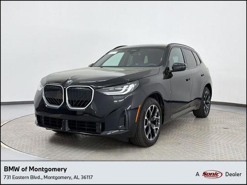 Black Sapphire Metallic 2025 BMW X3 30 xDrive