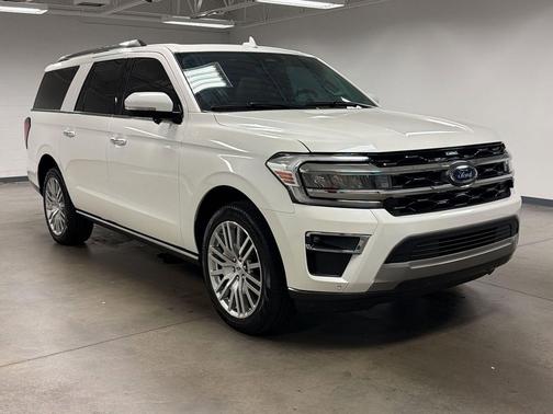 Star White Metallic Tri-Coat 2024 Ford Expedition Max Limited