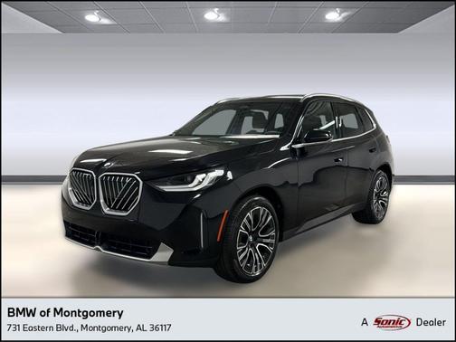 Black Sapphire Metallic 2026 BMW X3 30 xDrive