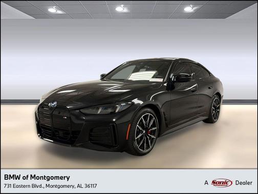 Black Sapphire Metallic 2025 BMW i4 Gran Coupe M50