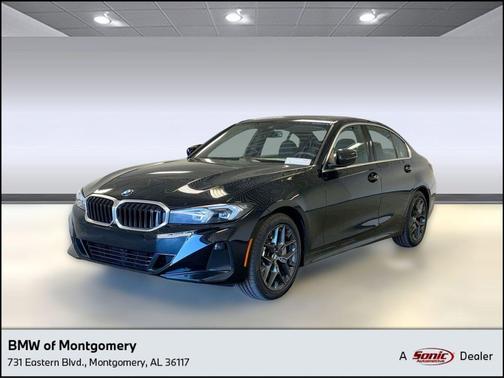 Jet Black 2026 BMW 330 NA