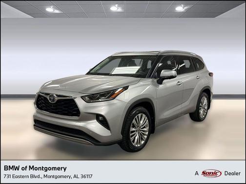 Celestial Silver Metallic 2024 Toyota Highlander Platinum