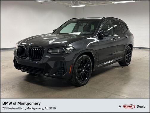 Dark Graphite Metallic 2023 BMW X3 sDrive30i