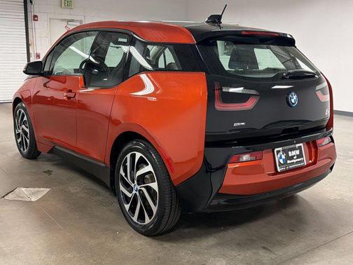 Solar Orange Metallic w/Frozen Gray Accent 2014 BMW i3 Base w/Range Extender