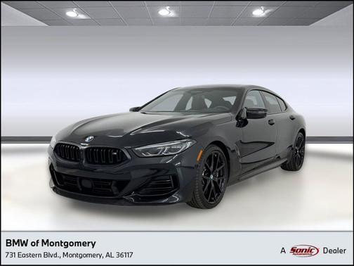 Black Sapphire Metallic 2023 BMW M850 Gran Coupe xDrive