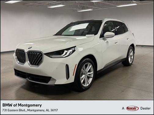 Alpine White 2025 BMW X3 30 xDrive