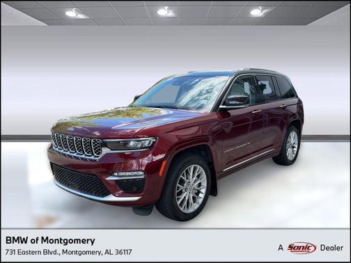 Velvet Red Pearlcoat 2023 Jeep Grand Cherokee Summit