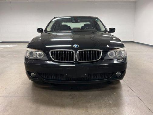 Black 2007 BMW 750 Li