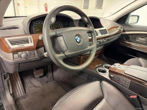 Black 2007 BMW 750 Li