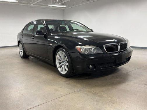 Black 2007 BMW 750 Li