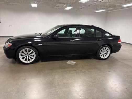 Black 2007 BMW 750 Li