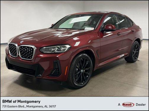 Piemont Red 2022 BMW X4 xDrive30i