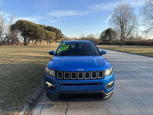 Laser Blue Pearlcoat 2019 Jeep Compass Latitude