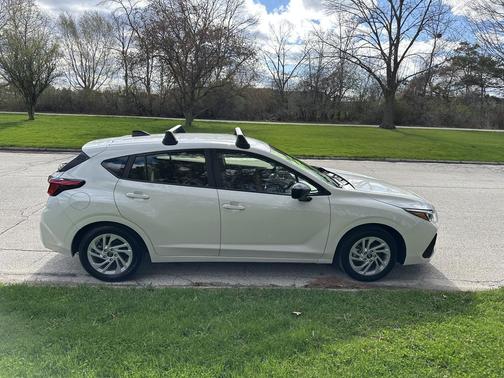 Crystal White Pearl 2024 Subaru Impreza Base