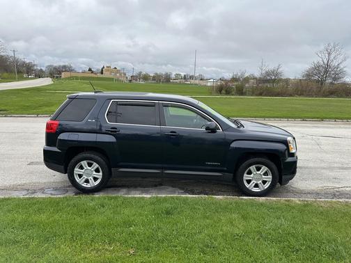 Blue 2016 GMC Terrain SLE-1