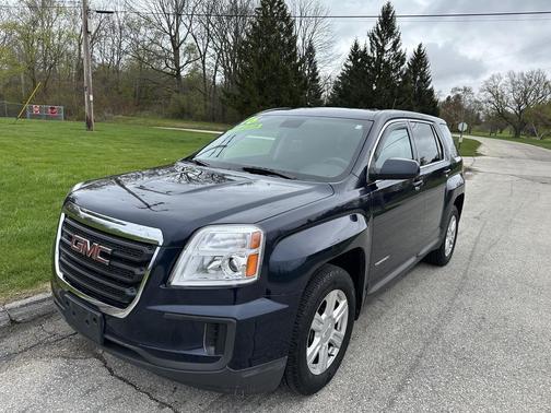 Blue 2016 GMC Terrain SLE-1
