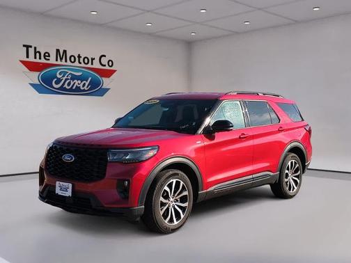 RAPID RED MET TINTED CC 2025 Ford Explorer ST-LINE