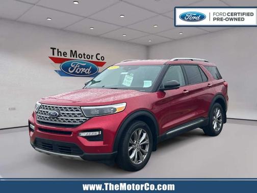 Rapid Red Metallic Tinted Clearcoat 2022 Ford Explorer Limited