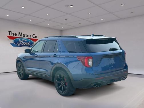 Atlas Blue 2020 Ford Explorer ST