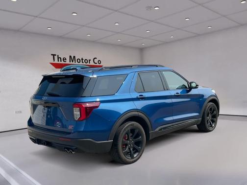 Atlas Blue 2020 Ford Explorer ST