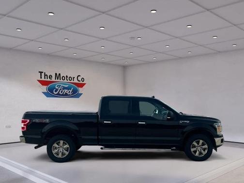 Shadow Black 2018 Ford F-150 XLT