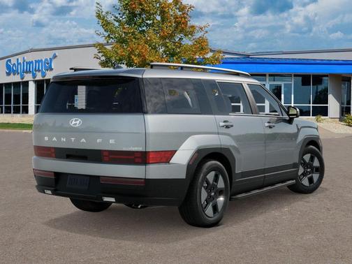 Shimmering Silver 2026 Hyundai SANTA FE HEV SEL