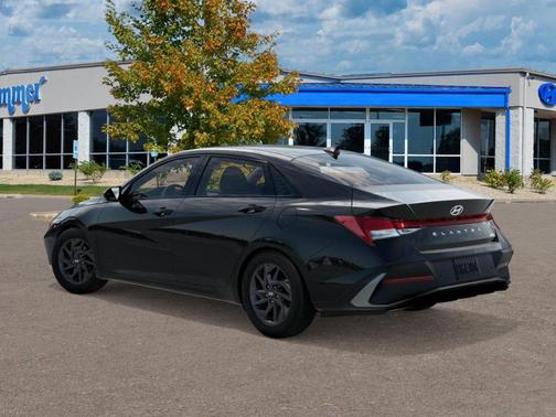 Black 2026 Hyundai ELANTRA HEV Blue
