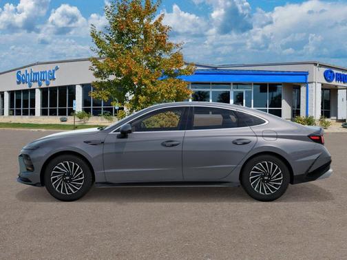 Blue 2026 Hyundai SONATA Hybrid SEL