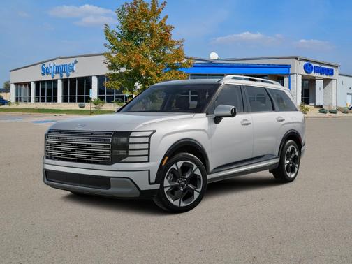 White 2026 Hyundai Palisade Hybrid Limited