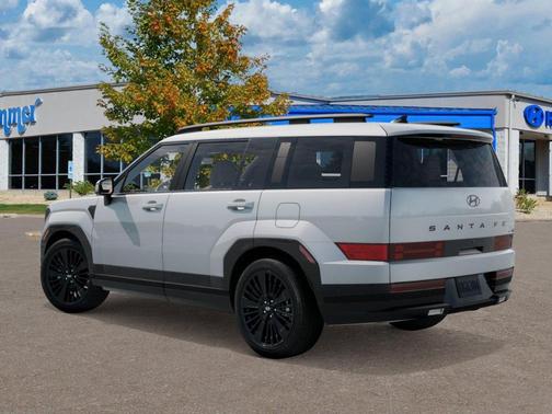 White 2026 Hyundai SANTA FE HEV Calligraphy