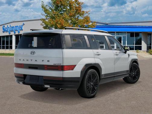 White 2026 Hyundai SANTA FE HEV Calligraphy