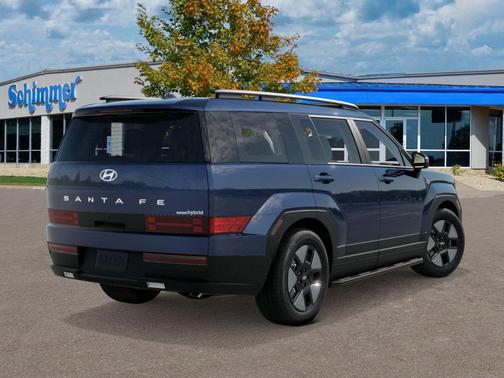 Atlantic Blue 2026 Hyundai SANTA FE HEV SEL