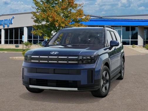 Atlantic Blue 2026 Hyundai SANTA FE HEV SEL