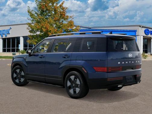 Atlantic Blue 2026 Hyundai SANTA FE HEV SEL